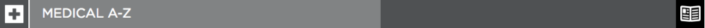 MedicalA-Z-banner